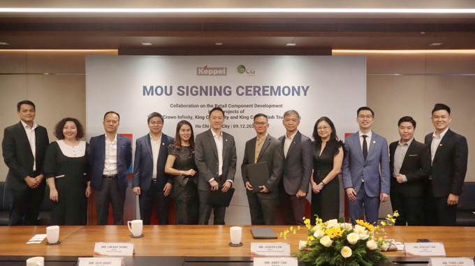 BCG Land (BCR) - Keppel Mall Management chính thức ký kết hợp tác